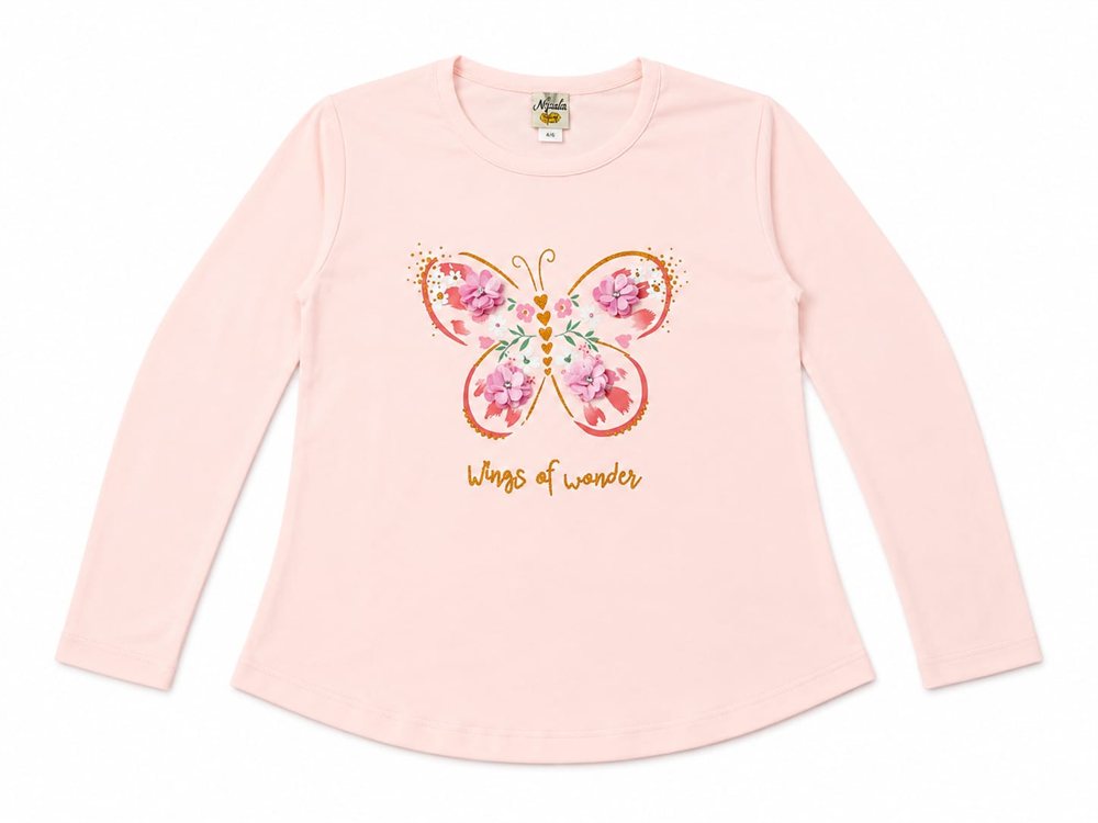 Polo Mariposas, color melón